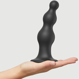 Plug anal BEADS Noir taille XL