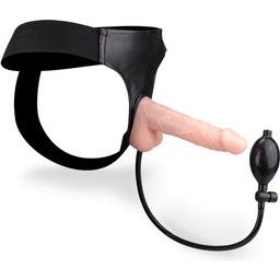 Gode ceinture gonflable à pompe