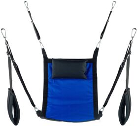 Sling en tissu Rectangle - Set complet Bleu