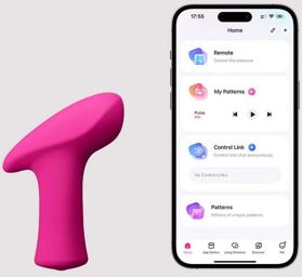Stimulateur Clitoridien Connecté Ambi Rose