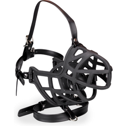 Muselière avec gag-ball amovible