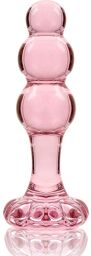 Plug Anal en Verre Borosilicate Modèle 1 - Rose