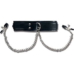 Collier avec Pinces à Tétons