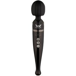 Deluxe Chrome Masseur Puissant et Rechargeable