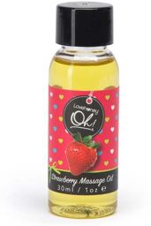 Huile de Massage Comestible Oh! Fraise 30 ml