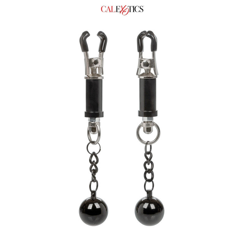 Pinces à tétons avec poids - Calexotics