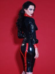 Jupe noir et rouge Noir et rouge