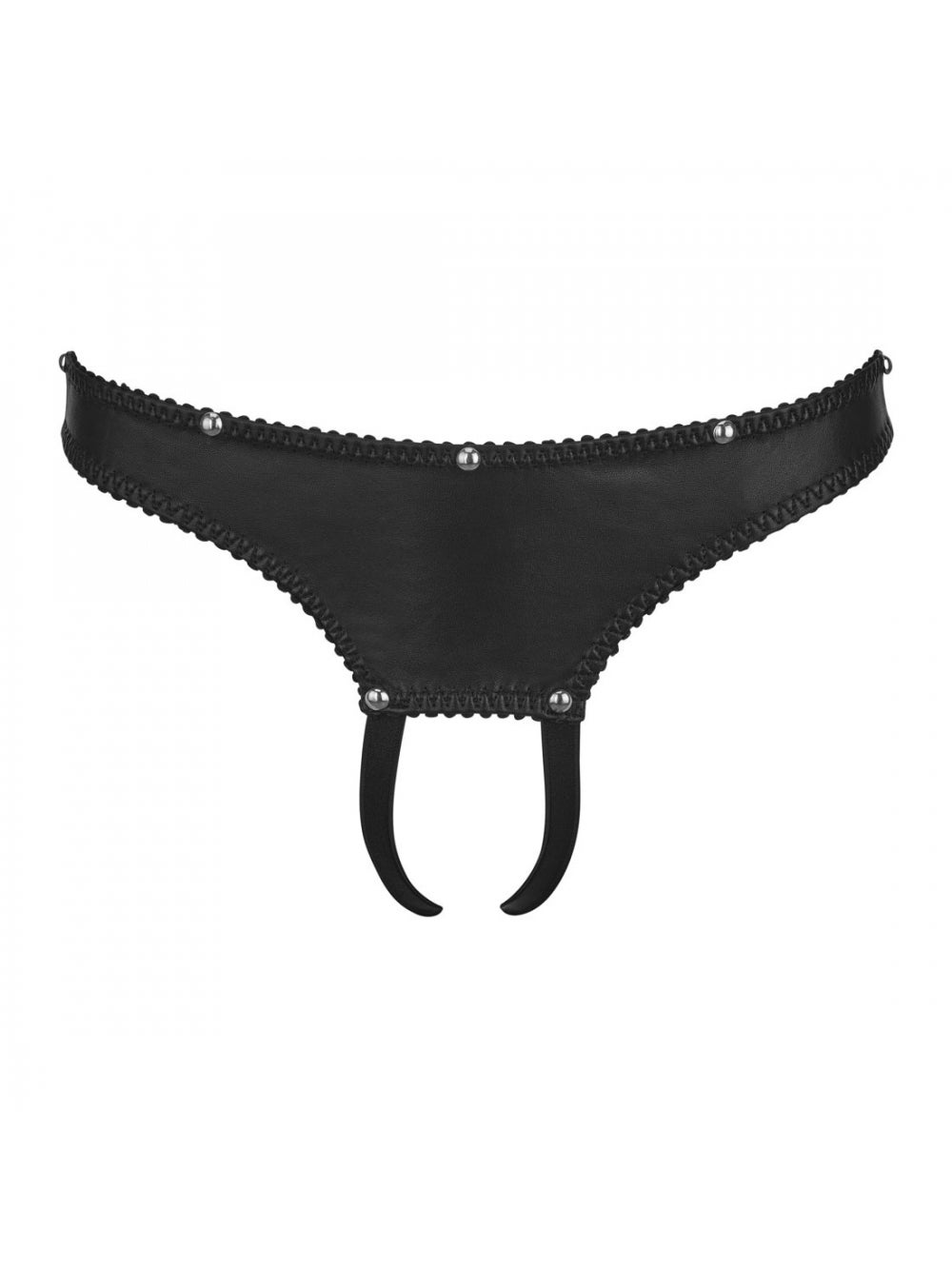 Culotte Ouverte en Cuir