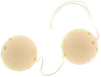 Boules de Geisha Blanches DuoBalls Beige