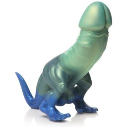 - Dildo Dinosaur Jurassic Cock - Vert & Bleu