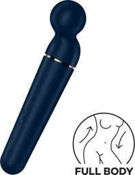 Vibromasseur wand bleu USB 60 vibrations Planet Wand-er