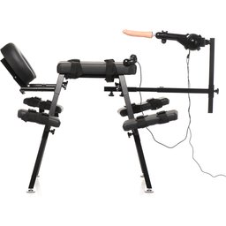 Obedience Banc avec Machine Sexuelle