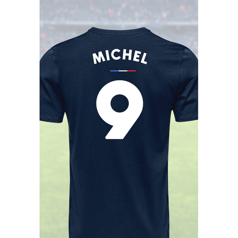 Tee shirt joueur 9 Jacquie & Michel
