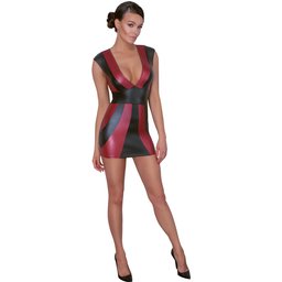 Cottelli Party Robe Noire et Rouge