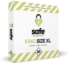 Préservatifs King Size XL (36 pièces)