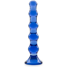 Gode godemichet en verre Lagoon gode vaginal ou anal homme ou femme - Bleu