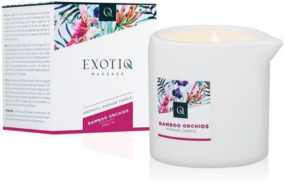 Bougie de Massage Exotiq Orchidées Bambou - 200g