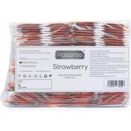 Préservatifs saveur fraise 144 pcs