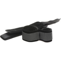 XR Brands - Menottes poignets et chevilles - Noir