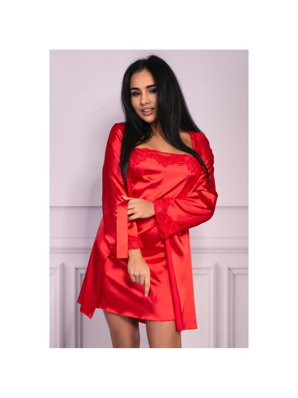 Ensemble 3 Pièces Jacqueline Rouge