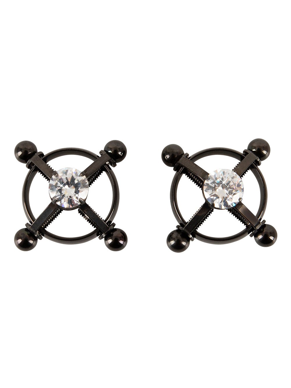 Pinces à Tétons X Nipple Jewellery Noir