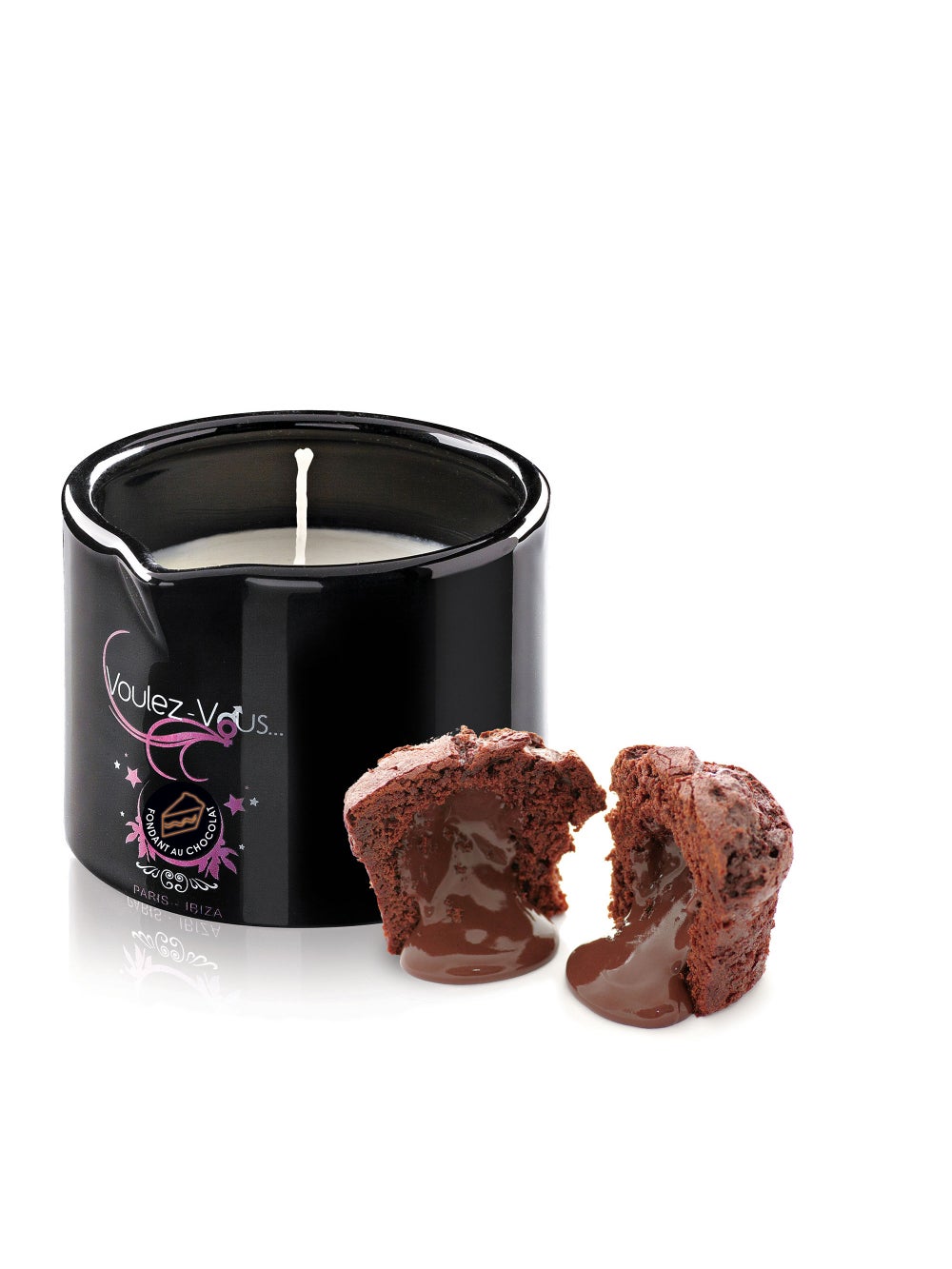 Bougie de massage Allume-Moi fondant chocolat