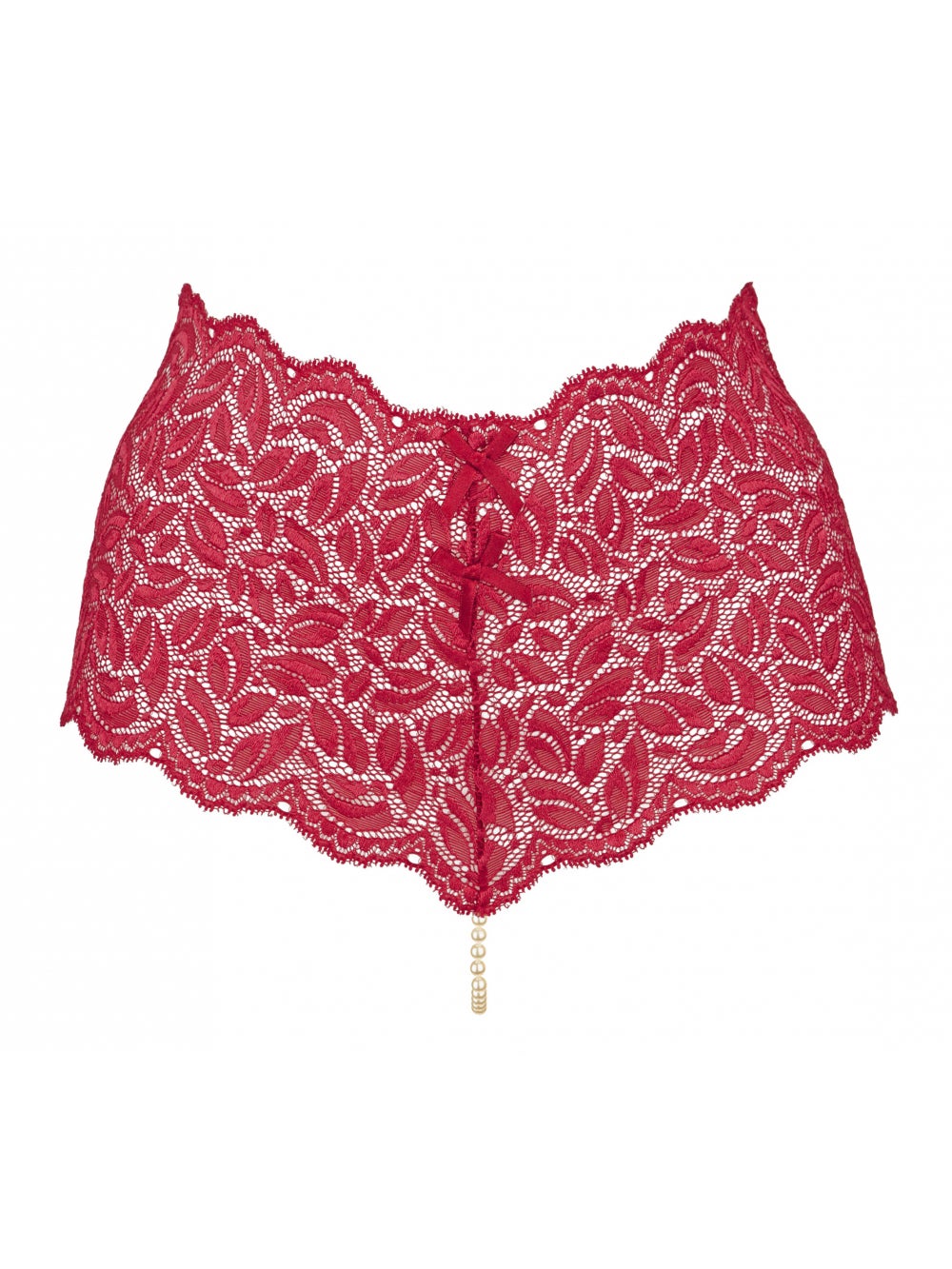 Culotte À Perles Rouge