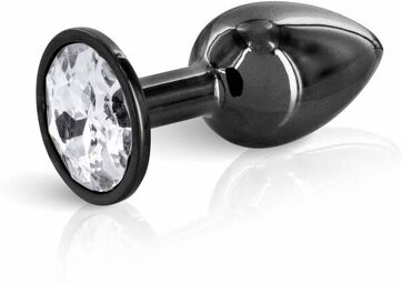 Plug Anal Aluminium Bijou Angel S Noir