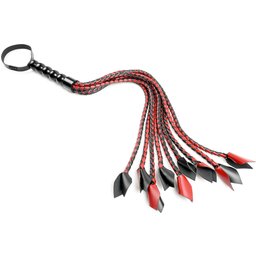 Martinet Tressé Saffron Braided Flogger