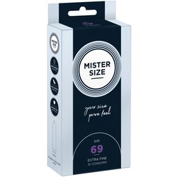 MISTER.SIZE Préservatifs 69 mm 10 pièces