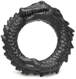 Black Caiman - Cock Ring Silicone - Diamètre 4 cm