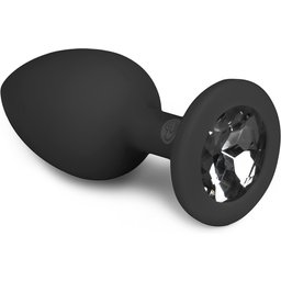 EasyToys - Plug à diamant taille S - Noir