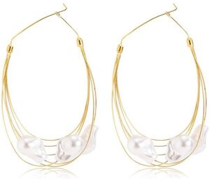 Boucles d'oreille Gold Ear 10cm