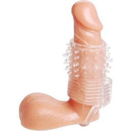 Clear Sensations Gaîne Vibrante pour Pénis 9,5 cm