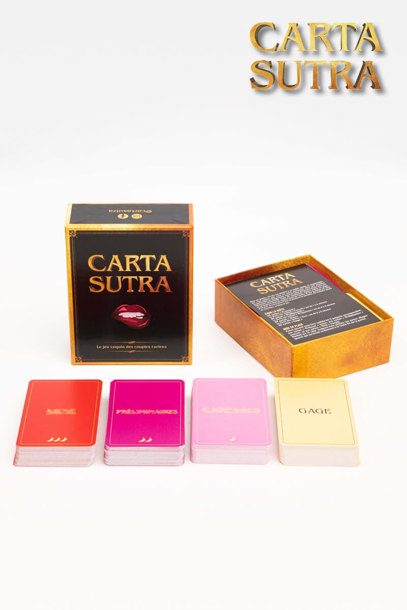 Jeu de cartes pour adultes Carta Sutra