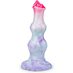 Gode godemichet ventouse dragon en silicone Auragon gode vaginal ou anal homme ou femme - Multicolore