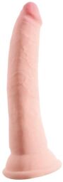 Gode Ventouse 17,8 cm Triple Density King Cock Plus 3D Rose