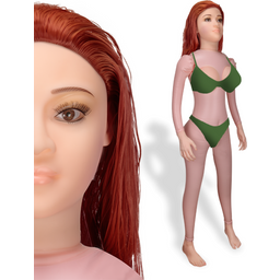 Poupée gonflable réaliste rousse Arielle