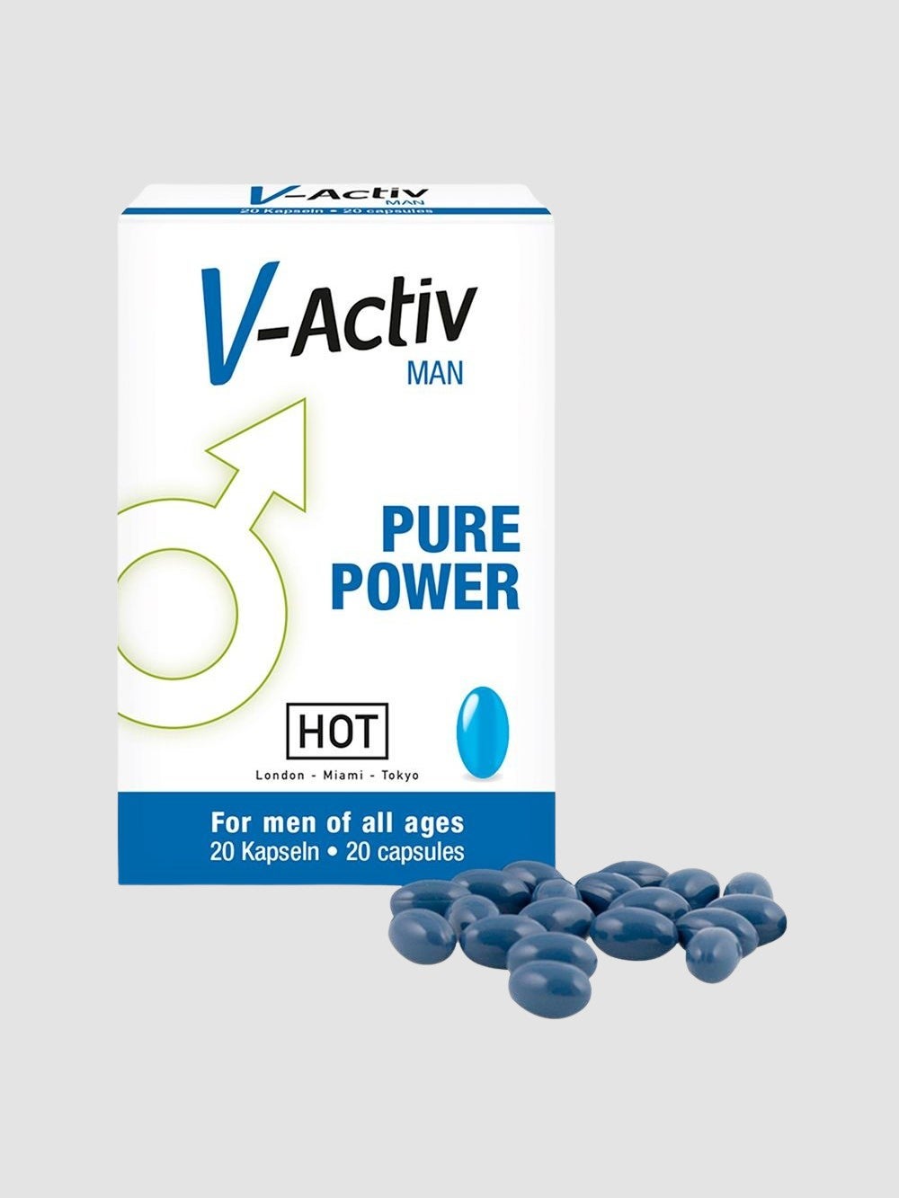 Gélules Stimulantes Pénis V-Activ Pure Power