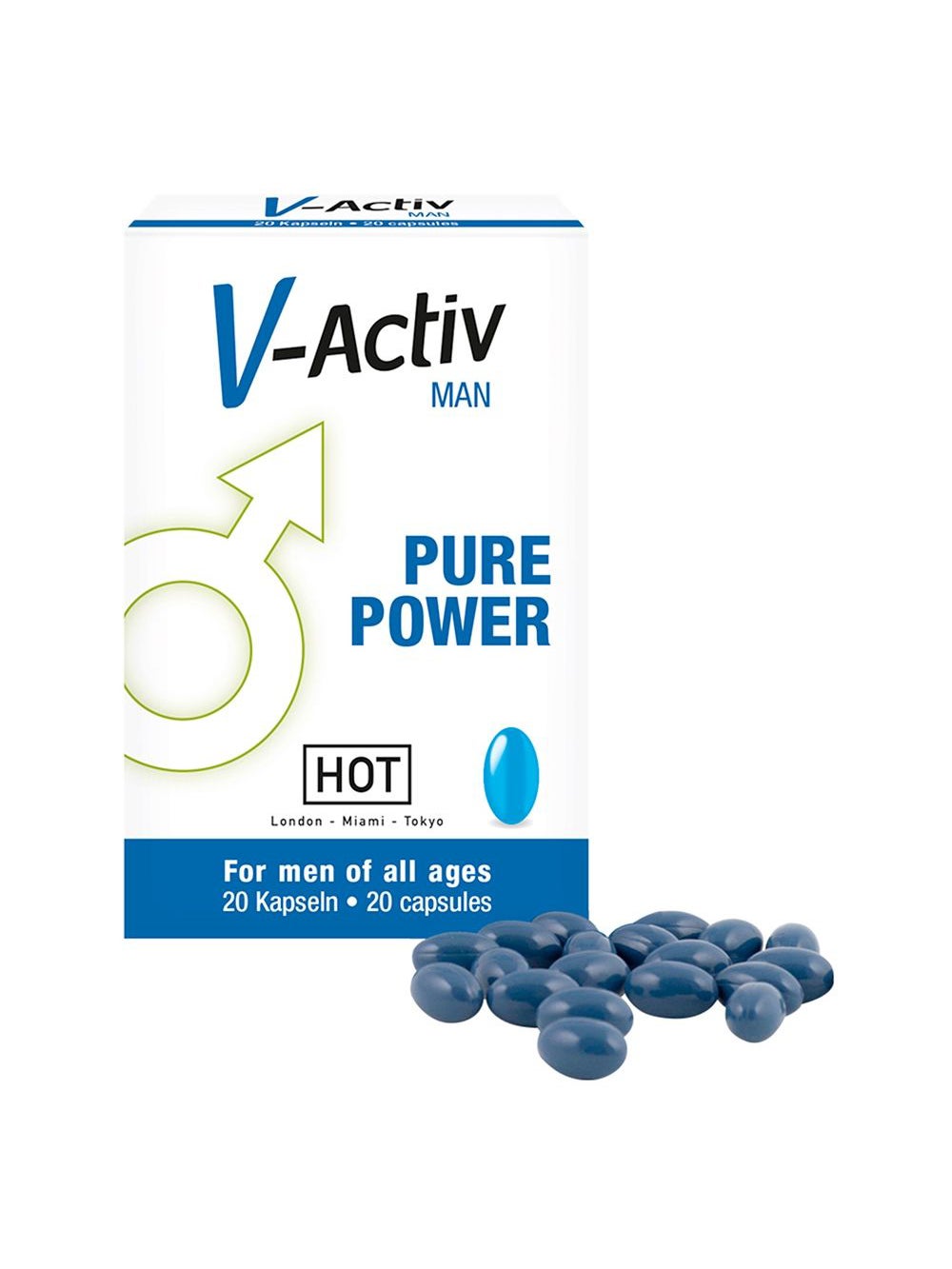 Gélules Stimulantes Pénis V-Activ Pure Power