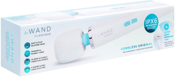 Vibromasseur wand rechargeable puissant et ergonomique