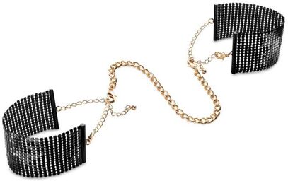Menottes en Mailles Métalliques Désir Métallique Noir