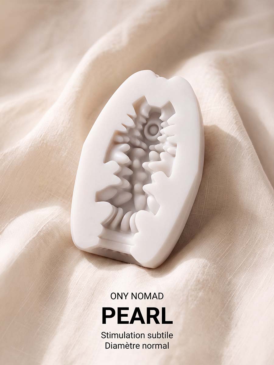 Oeuf de masturbation Nomad PEARL : sensation vaginale