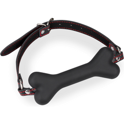 Bâillon os en silicone 12,3cm Puppy Play Kinky