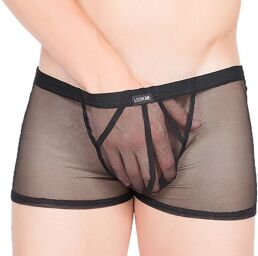 Boxer résille noir malibu - LM92-67BLK Noir