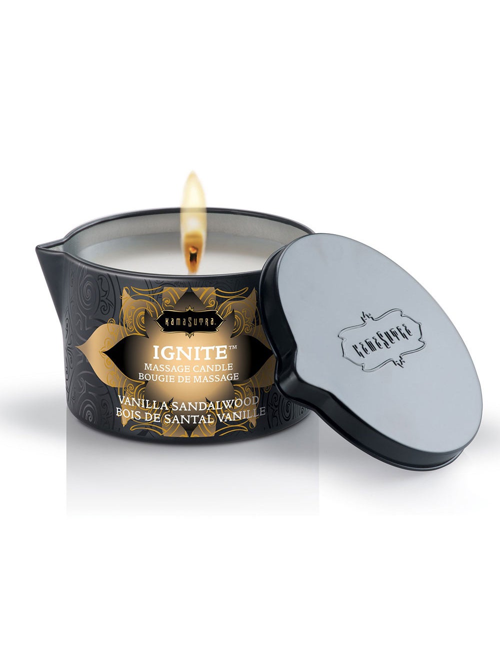Bougie de massage Ignite bois de santal vanille 170 g