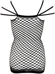 Robe a grosses mailles Stretch Noir