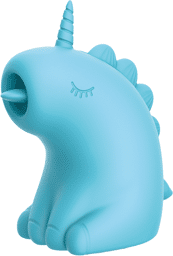 Snowflake Unicorn - Masseur avec langue à lécher - Bleu