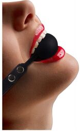 Bâillon Silicone Ball Gag Noir