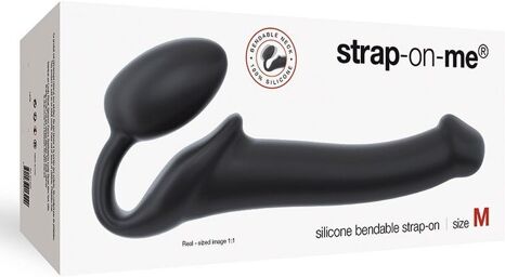 Strap on me dildo Black M